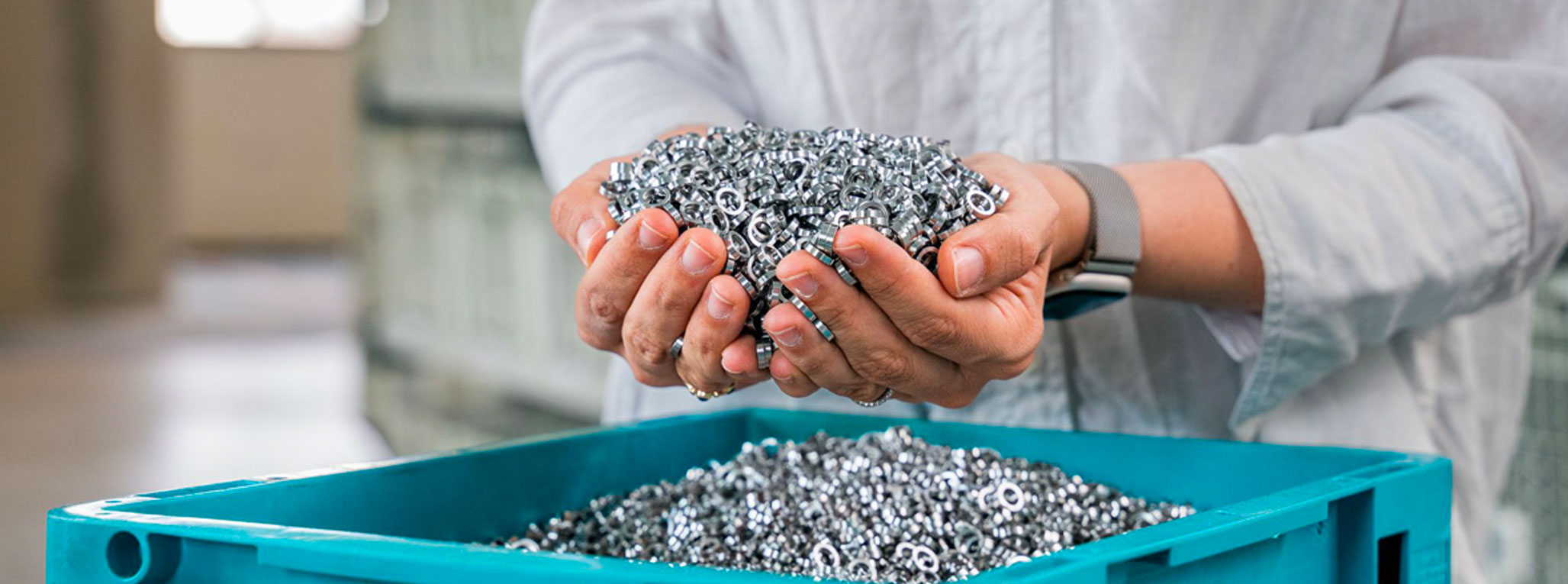 Moderne Fertigung mit  automatisierten Waschanlagen